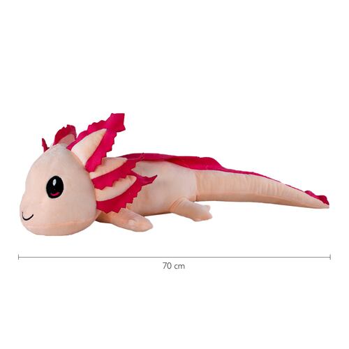 Peluche Ajolote Yolotl Grande de 3 Colores