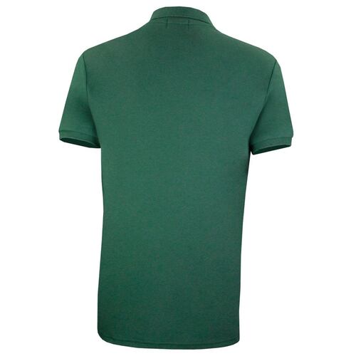 Playera Polo pc liso militar ch