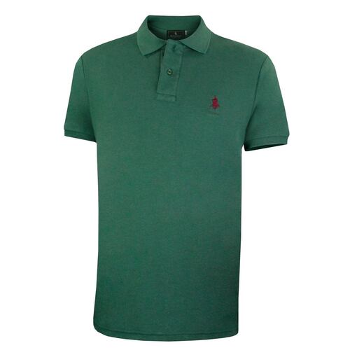 Playera Polo pc liso militar gd