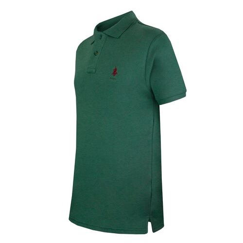 Playera Polo pc liso militar gd