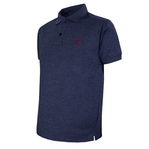 Playera Polo marino jaspe m