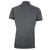 Playera Polo negro jaspe m