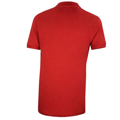 Playera Polo Mc liso algodón Gd rojo