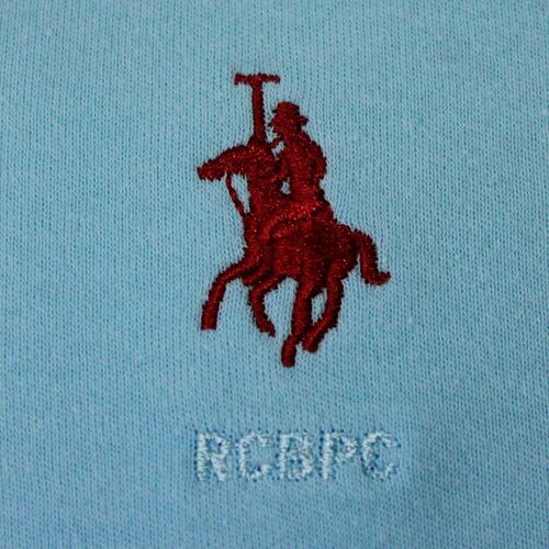 Playera Polo Mc liso algodón Ch celeste
