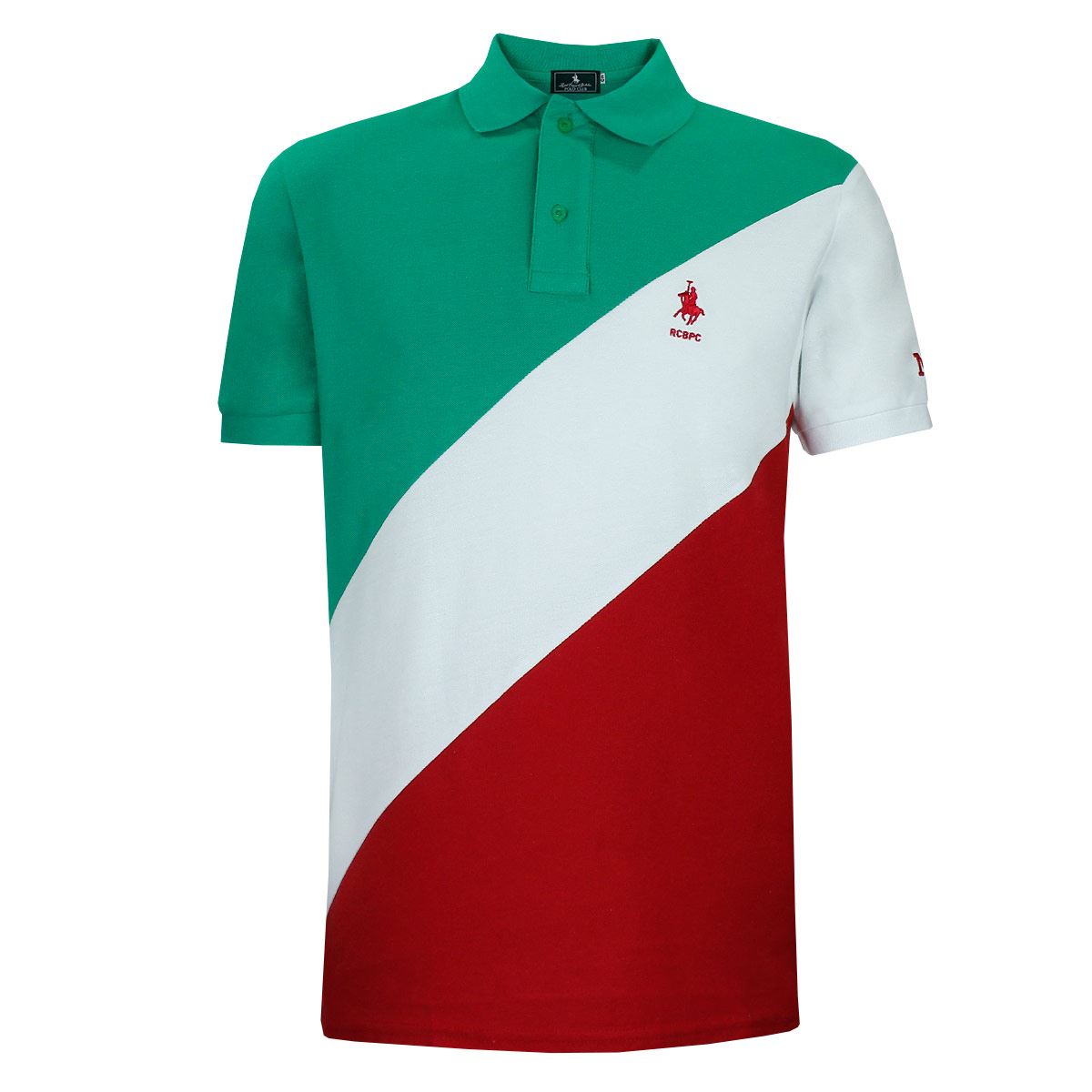 Playera tipo Polo para caballero Mundial 1mex Polo Club talla mediana