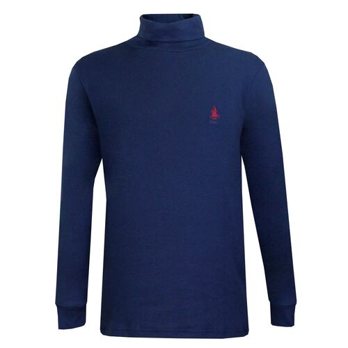 Playera para caballero Polo Club manga larga cuello de tortuga