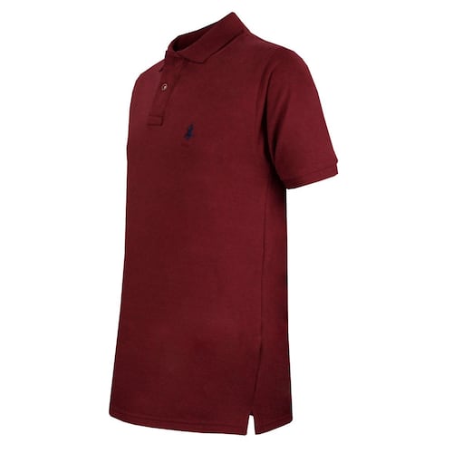 Playera Polo Club Vino Para Hombre EG
