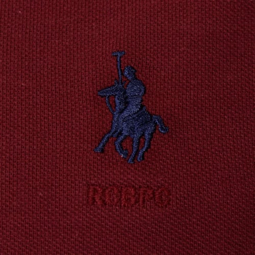 Playera Polo Club Vino Para Hombre EG