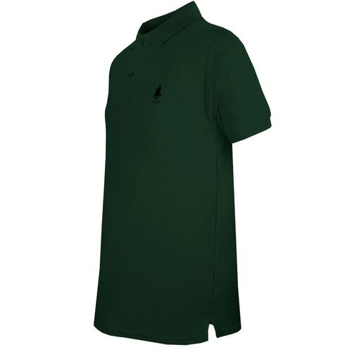 Playera Polo Club Verde Para Hombre EG