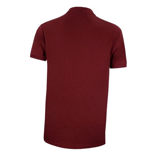 Playera Lisa Polo Club Vino Para Hombre CH