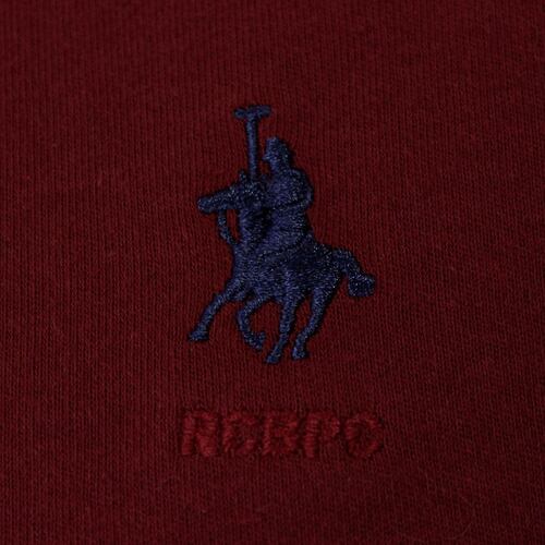 Playera Lisa Polo Club Vino Para Hombre CH