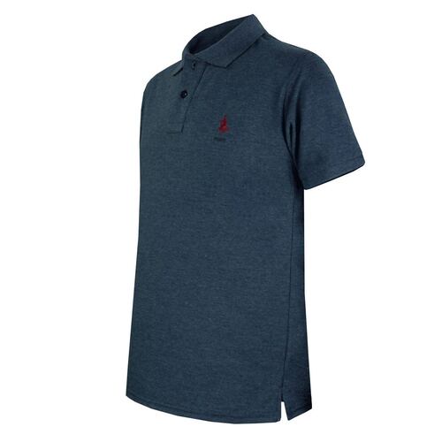 Playera Polo Club Azul Para Hombre M