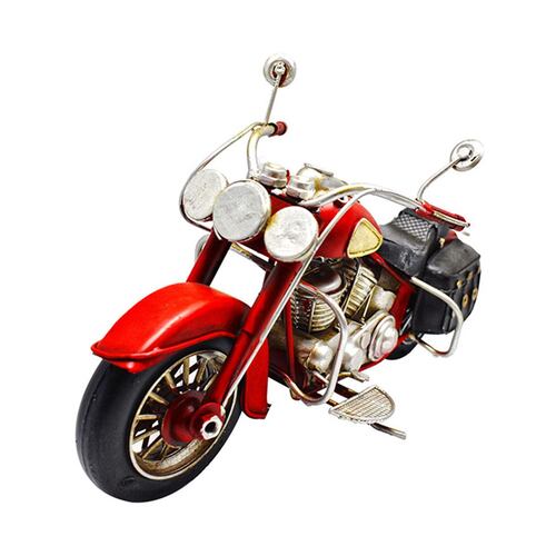 Moto roja metal