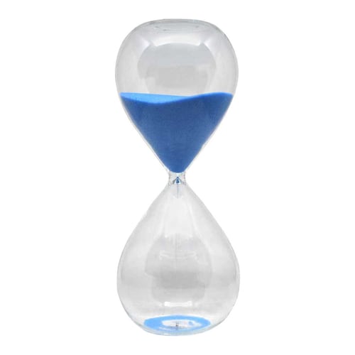 Reloj de arena azul Fiorum