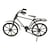 Figura decorativa bicicleta de alambre Fiorum