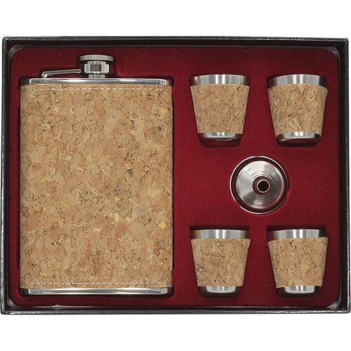 Set Licorera Izy 9oz + 4 Vasos + Embudo