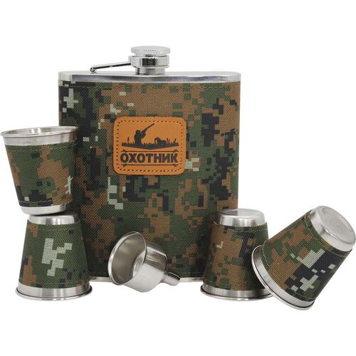 Set Licorera Izy 18oz + 4 Vasos + Embudo