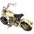 Figura Decorativa Motocicleta Chopper Clásica