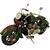 Figura Decorativa Motocicleta Gran Chopper