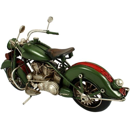 Figura Decorativa Motocicleta Gran Chopper