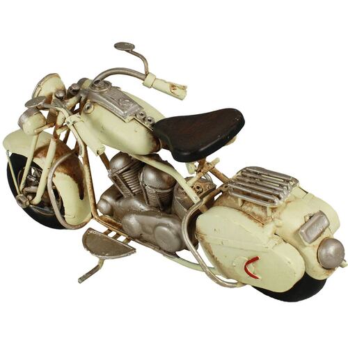Figura Decorativa Motocicleta Chopper Sport