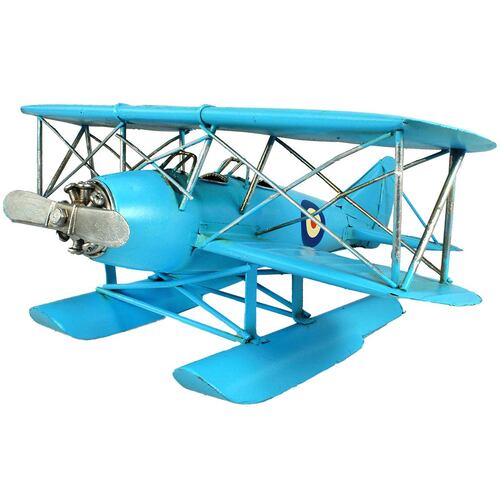 Figura Avión Decorativo Swordfish Británico