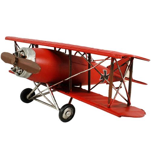 Figura Avión Decorativo Fokker Wll Alemán