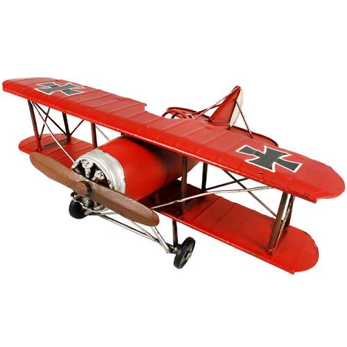 Figura Avión Decorativo Fokker Wll Alemán