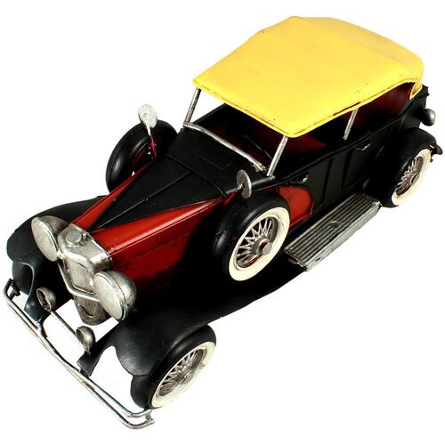 Figura Auto Antiguo Decorativo Limo