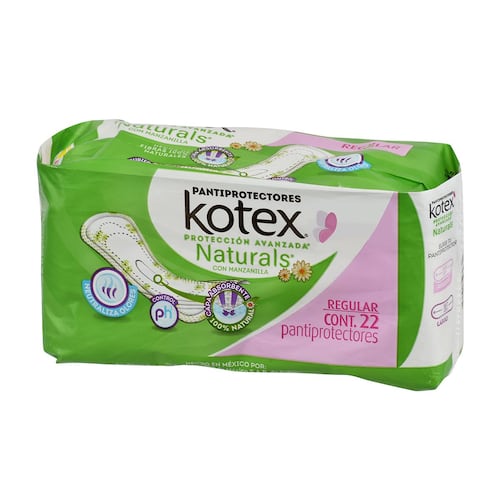 Panty Protectores Regular Kotex Naturals