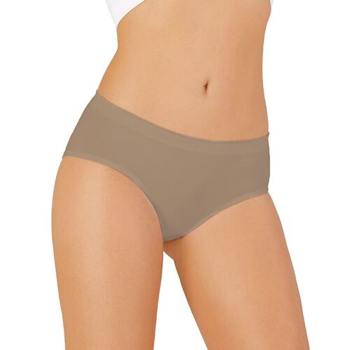 Bikini LAtouche suave sin costuras modelo S8030 color nude talla grande-extragrande dama