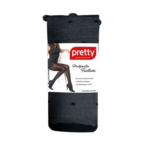 Pantymalla fantasía elástica Pretty Legs Luna para mujer