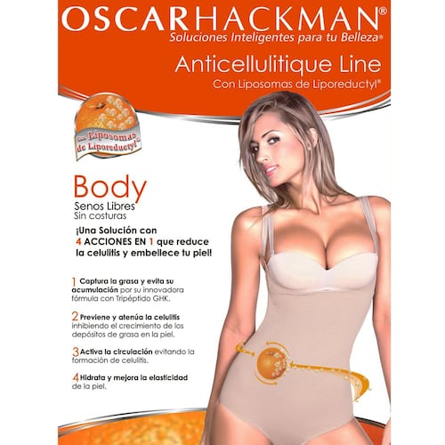 Body anticellulite Oscar Hackman BW5820 natural chica-mediana