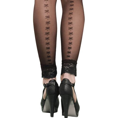 Leggin liso moños atrás Oscar Hackman, FP 6641 negro grande extragrande