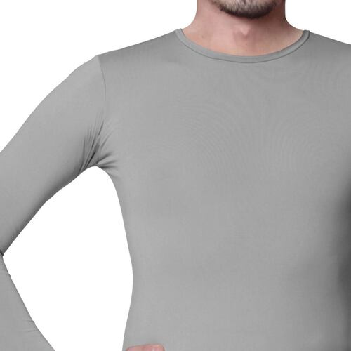 Camiseta térmica gris (hombre) - Oh! Wear