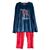 Conjunto pijama Oscar Hackman Deer azul marino CH