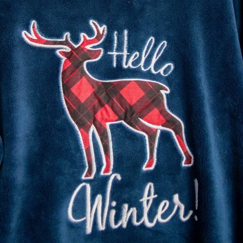 Conjunto pijama Oscar Hackman Deer azul marino M