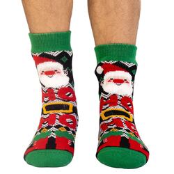 calcetin-oscar-hackman-sherpa-santa-negro-unitalla