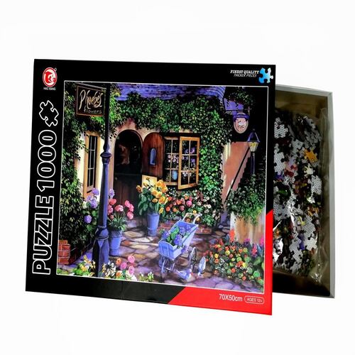 Rompecabezas Tienda de Flores 1000 piezas