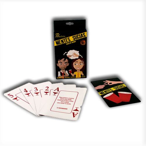 Juego de Bebida Cartas "Mentes Sucias"