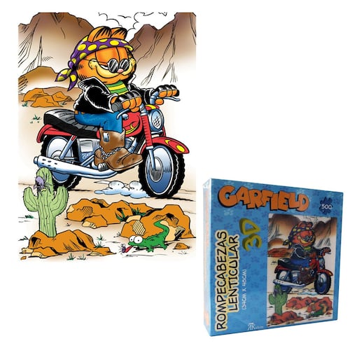 Rompecabezas 3D Garfield Kelvin