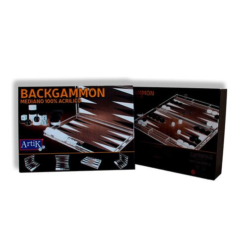 Backgammon Acrílico Artik