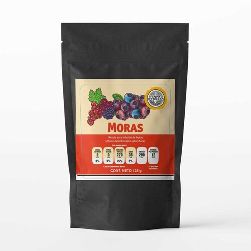 Tisana Infusión Frutal Moras, 125 g