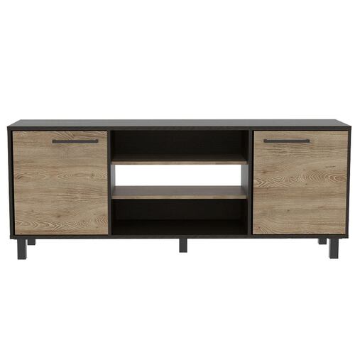 Rack para TV Excelsior Kaia Color Chocolate Armable