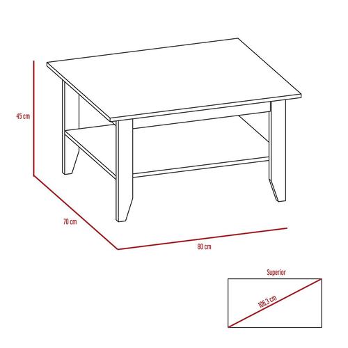 Mesa de centro essential duna