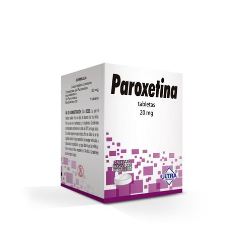 Paroxetina 20 Mg Tab 10 Lgen 1210