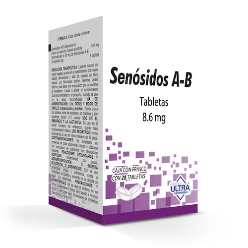 SENOSIDOS AB 8.6MG TAB 20 ULT  LGEN