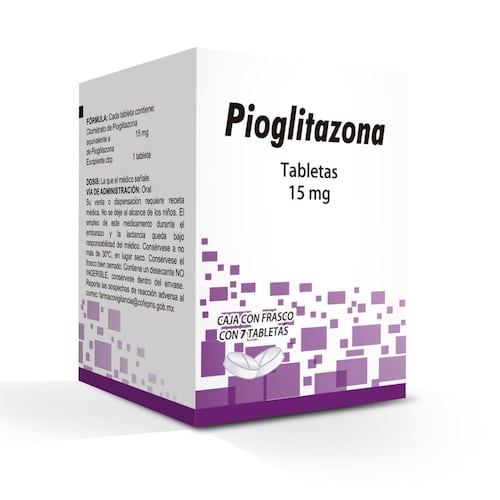 PIOGLITAZONA 15 MG TAB 7       LGEN