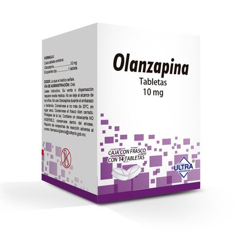 OLANZAPINA 10 MG TAB 14        LGEN