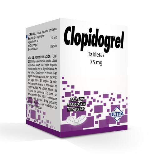 CLOPIDOGREL 75 MG GRAG 28      LGEN